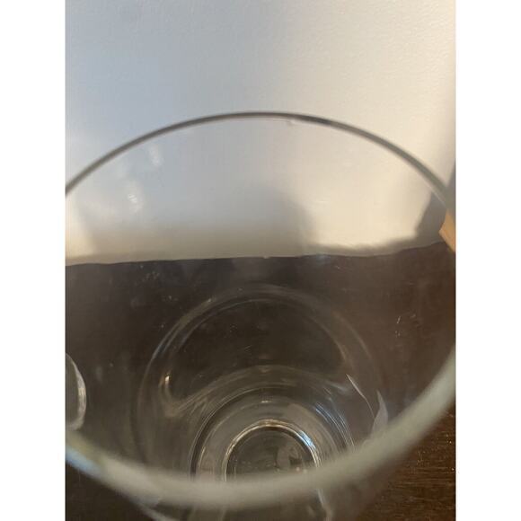 Vintage Anchor etched Cocktail Pitcher And 4 Glasses - Picture 4 of 4